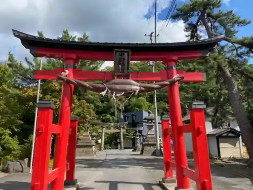 中野神社の鳥居