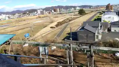 女浅間神社の景色