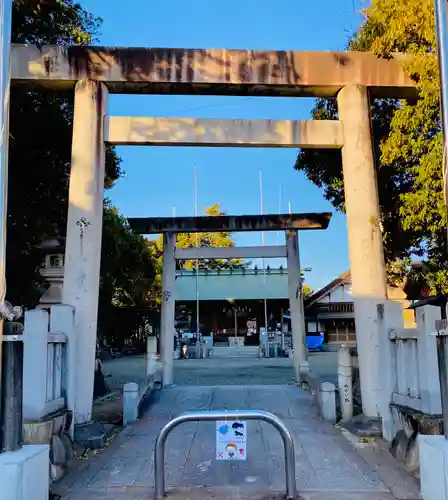 御井神社の鳥居