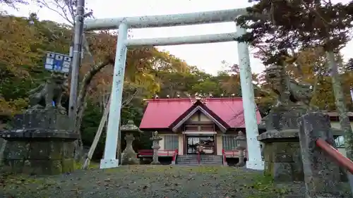 厚岸神社の鳥居