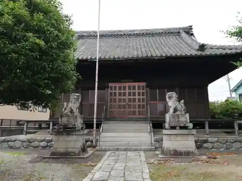 八幡社の本殿・本堂