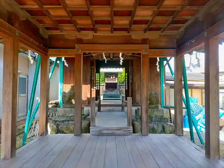 神明社(百保神明社)の本殿・本堂