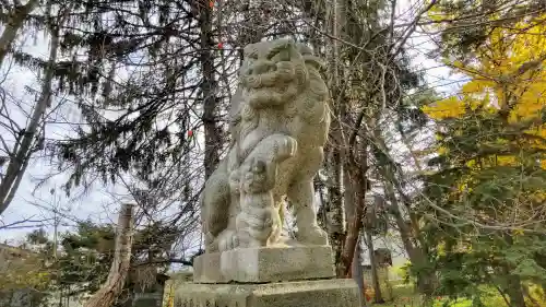 東川神社の狛犬