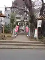 下高井戸八幡神社の鳥居