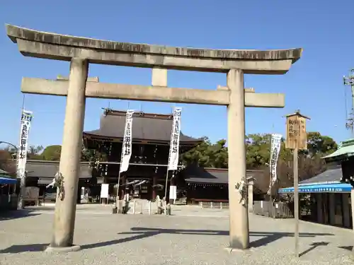 真清田神社の鳥居