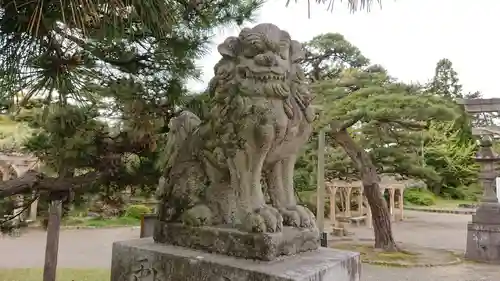 白山神社の狛犬