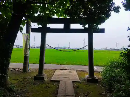 天神社（堀田天神社）の鳥居