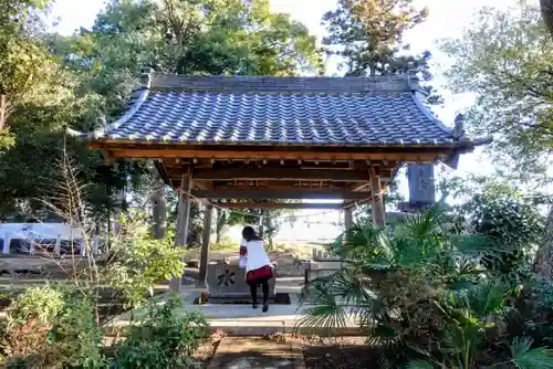 若宮八幡社の手水舎