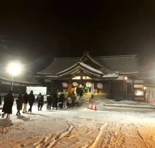 札幌護國神社の初詣