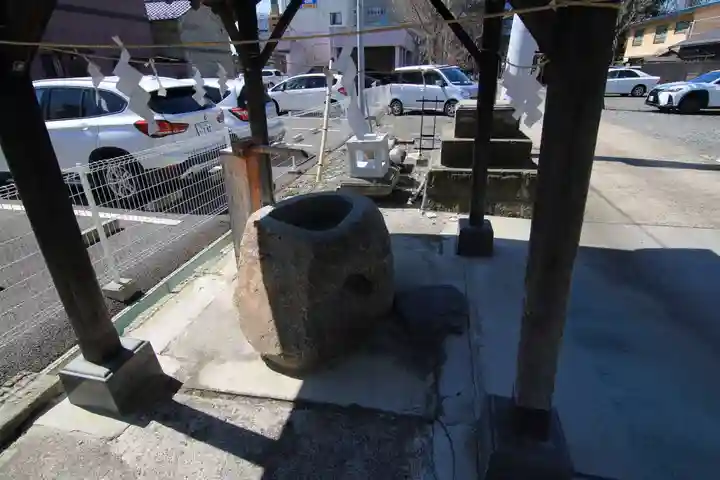 阿邪訶根神社の手水舎