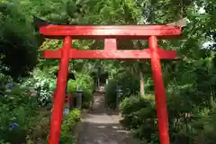 三春駒神社の鳥居