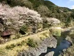 米良神社の景色