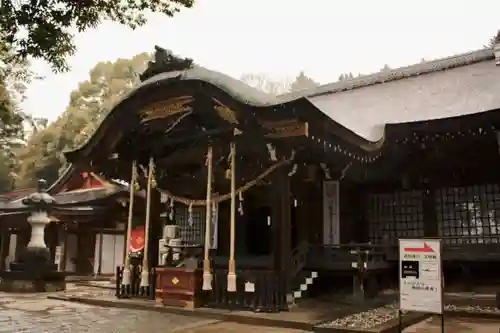 武田神社の本殿・本堂