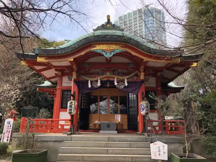 芝東照宮の本殿・本堂