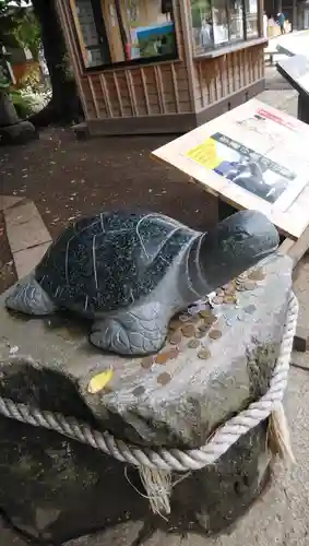 酒列磯前神社の狛犬