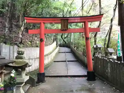 大本山七宝瀧寺の鳥居