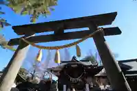 行田八幡神社の鳥居