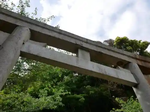 下立松原神社の鳥居