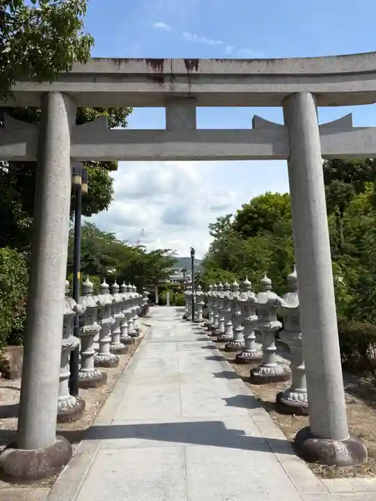 伊和志津神社の鳥居