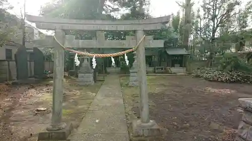 下高井戸八幡神社の鳥居