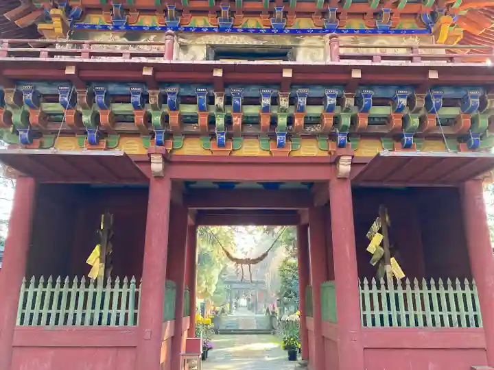 那須神社の山門・神門