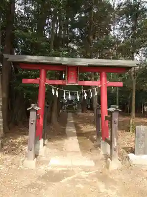神明神社の鳥居