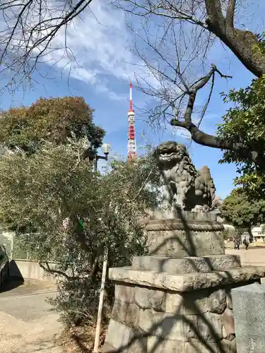 芝東照宮の狛犬