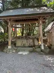 大木神社の手水