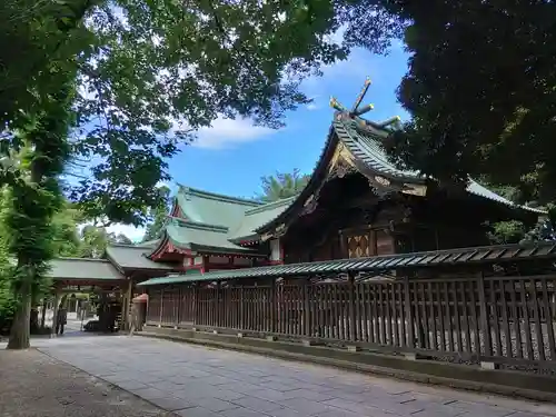 越ヶ谷久伊豆神社の本殿