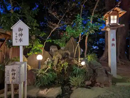 検見川神社の庭園