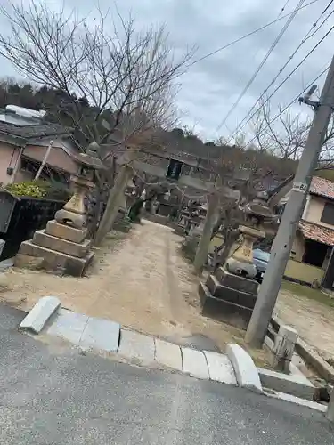 和立海神社の鳥居