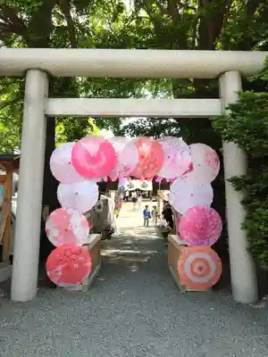 札幌諏訪神社の鳥居