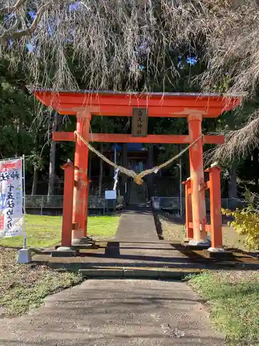 白久神社の鳥居