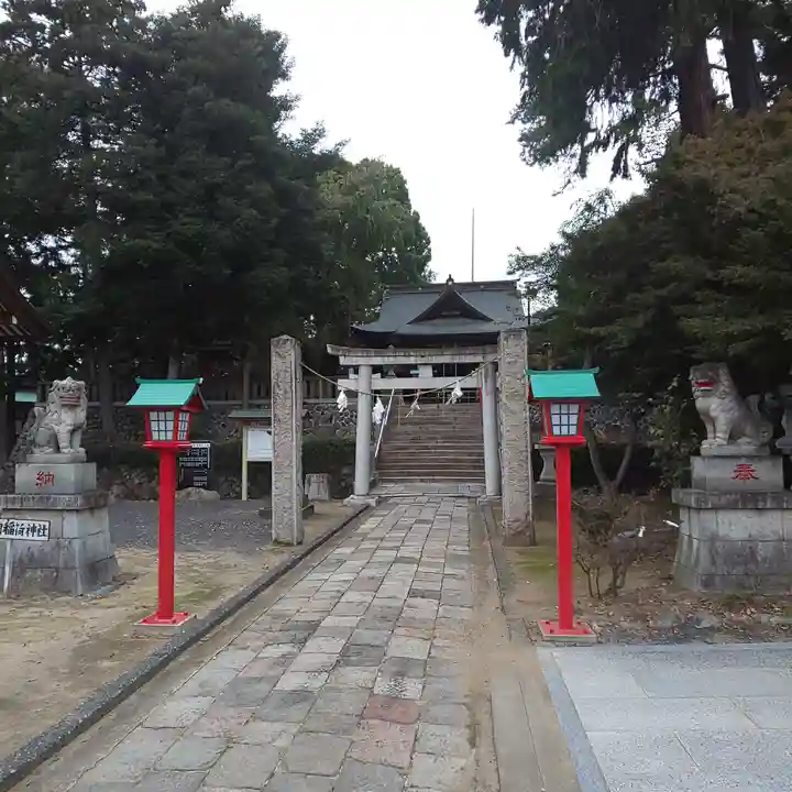 下野國一社八幡宮の鳥居
