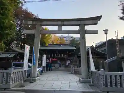 下谷神社の鳥居