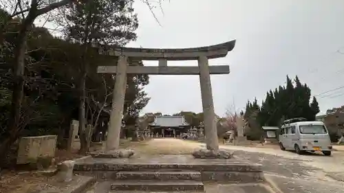 平見神社の鳥居