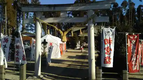 鹿嶋三嶋神社の鳥居