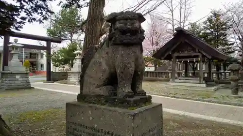 江南神社の狛犬