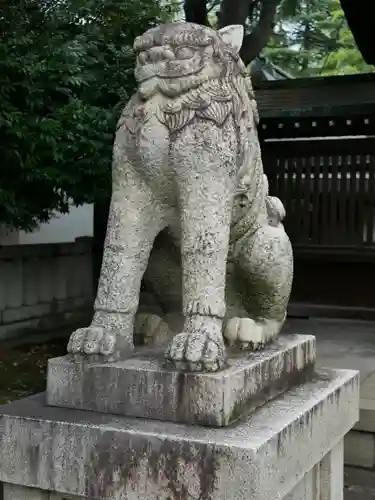川口神社の狛犬