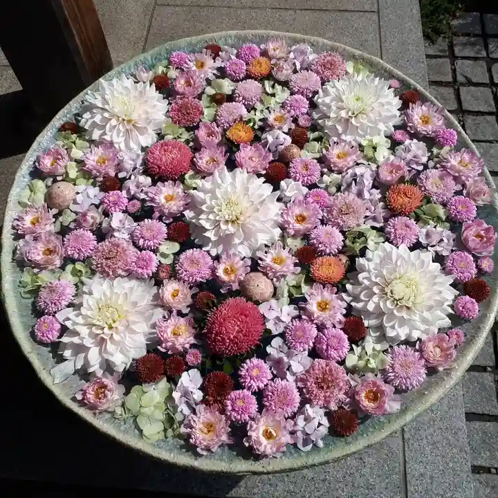 行田八幡神社の手水舎