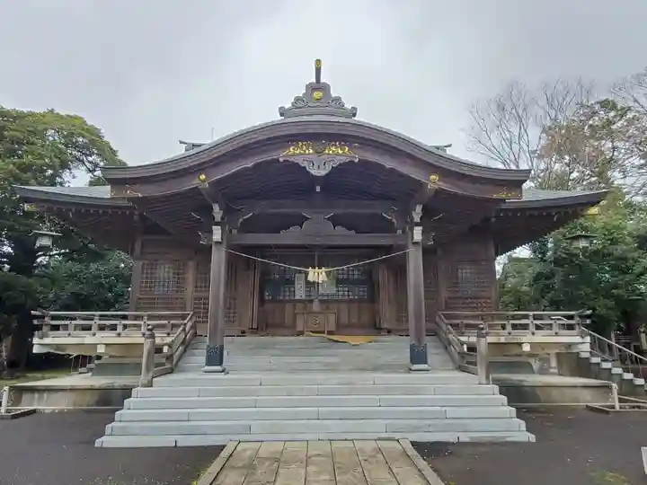 須受八幡宮の本殿・本堂