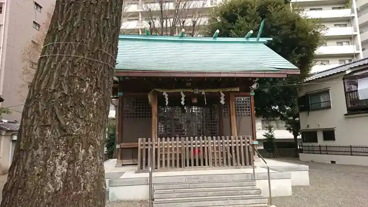 西早稲田天祖神社の本殿・本堂