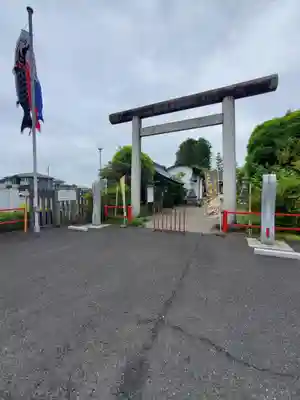 祖母井神社の鳥居