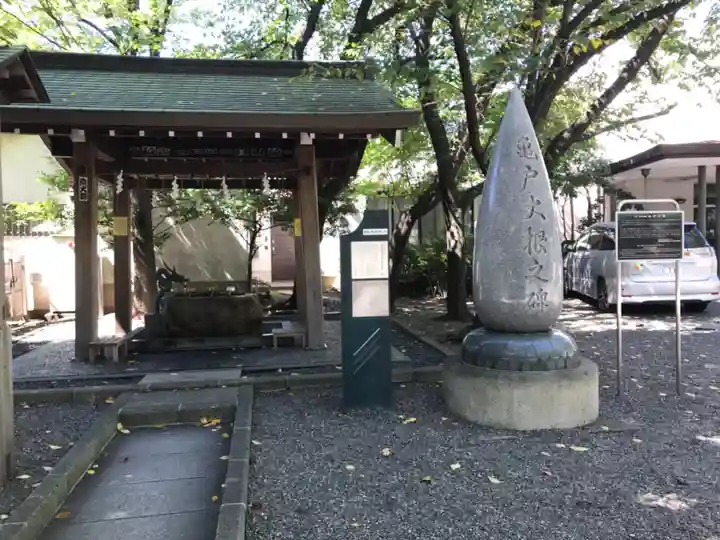 亀戸 香取神社の手水舎