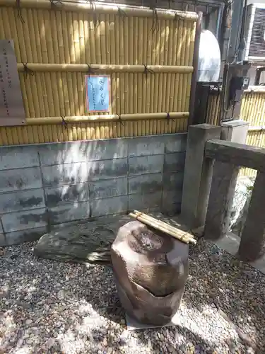 飯倉熊野神社の手水舎