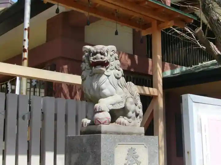 深川神明宮の狛犬