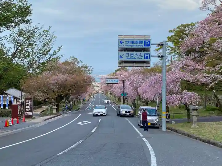 日吉大社の周辺