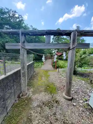 丸山弁財天神社の鳥居