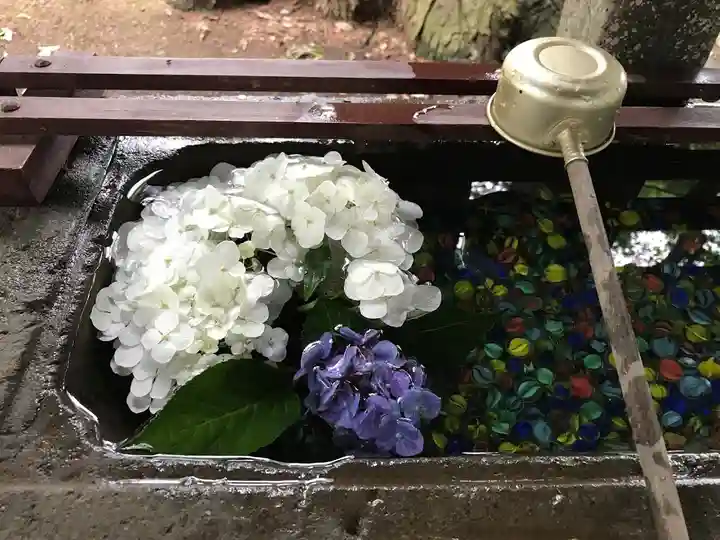 東蕗田天満社の手水舎