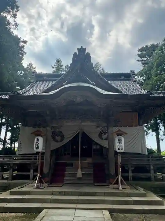 守りの神 藤基神社の本殿・本堂